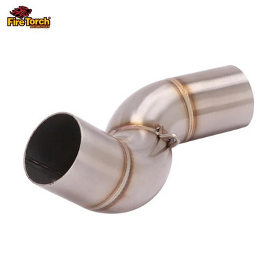 Libistage Kawasaki Z900 A2 Z900e 2017-2023 mootorratta väljalaske summuti Escape Moto Modiifed roostevaba keskmise keskmise ühendustoru jaoks