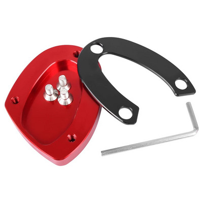 Motocikla statīva pēdas sānu statīva pagarinājuma paliktņa atbalsta palielinātā plāksne Street Triple R675 675 675RX 765R 765S 765R 765RS