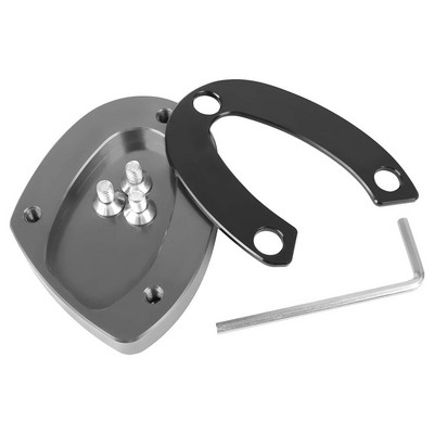 Motocikla statīva pēdas sānu statīva pagarinājuma paliktņa atbalsta palielinātā plāksne Street Triple R675 675 675RX 765R 765S 765R 765RS