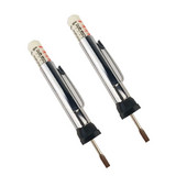 2gab. 0-25 mm augstas precizitātes protektora raksta dziļuma mērītājs automobiļu riepu raksta dziļuma mērītāja lineāla mērinstruments