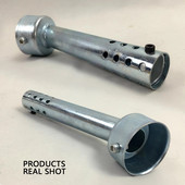 Mootorratta väljalaske summuti reguleeritav DB Killer summuti mürasummuti, universaalne kroom 48mm