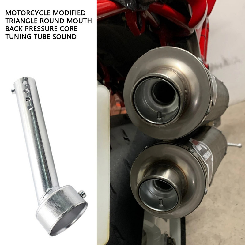 Mootorratta väljalaske summuti reguleeritav DB Killer summuti mürasummuti, universaalne kroom 48mm