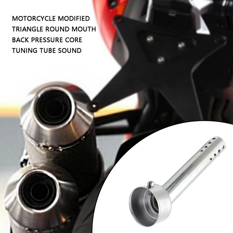 Mootorratta väljalaske summuti reguleeritav DB Killer summuti mürasummuti, universaalne kroom 48mm