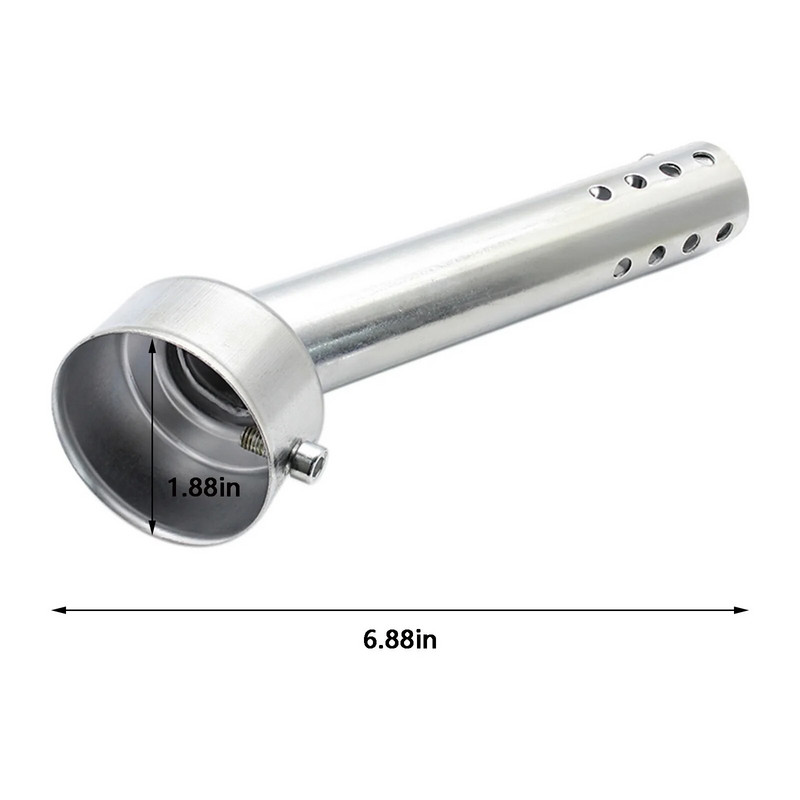 Mootorratta väljalaske summuti reguleeritav DB Killer summuti mürasummuti, universaalne kroom 48mm