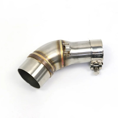 Paredzēts YAMAHA YZF YZF-R25 YZF-R3 R25 MT03 R3 MT-03 Motociklu Dirt Bike Racing Escape Motocikla izplūdes gāzu modificēta vidējā savienojuma caurule