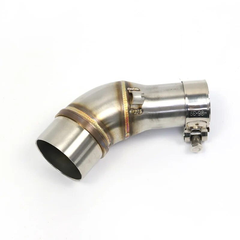 Paredzēts YAMAHA YZF YZF-R25 YZF-R3 R25 MT03 R3 MT-03 Motociklu Dirt Bike Racing Escape Motocikla izplūdes gāzu modificēta vidējā savienojuma caurule