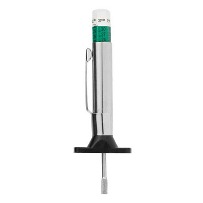Krāsu automašīnas riepu riepas dziļuma mērītājs digitālā mērīšanas pildspalva Automātiskā biezuma raksta lineāls 25 MM protektora zīmes mērīšanas rīks