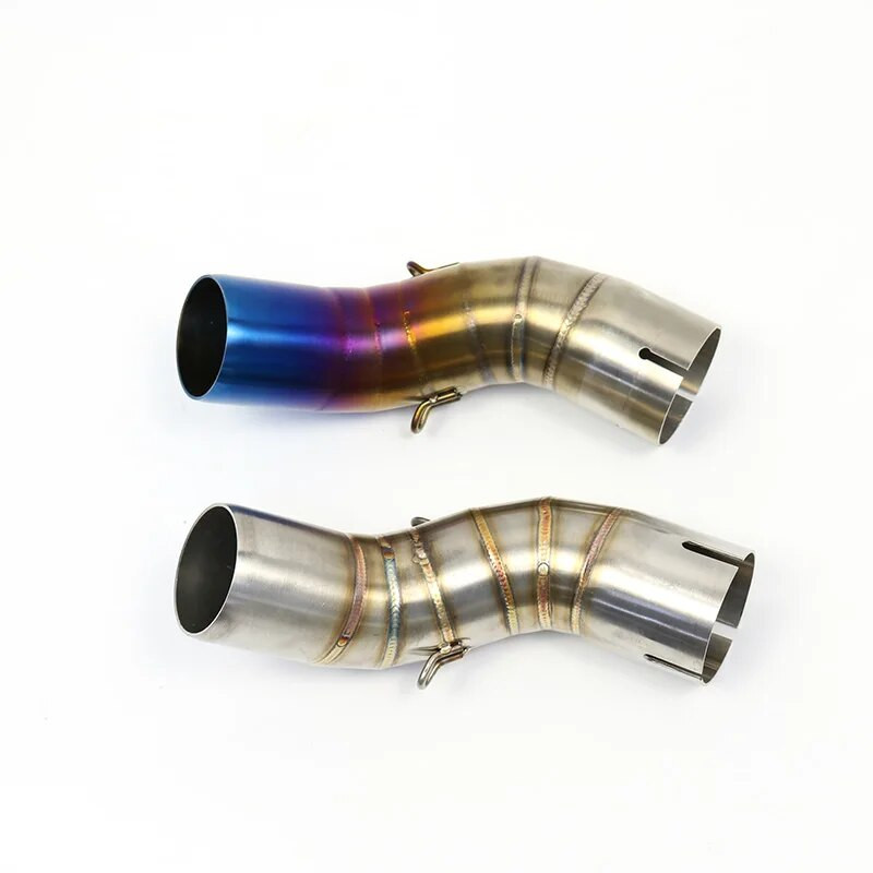 Για Kawasaki Z900 2017 2018 2019 Σύστημα εξάτμισης μοτοσικλέτας 51 mm εξάτμιση Pipe z900 εξάτμιση Middle Link Pipe