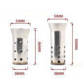 Universāls priekšējais vidusdaļas katalizators DB Killer motocikla izplūdes gāzu trokšņa slāpētāja trokšņa slāpētājam