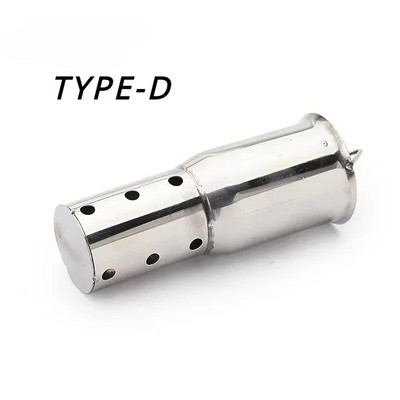 Universāls priekšējais vidusdaļas katalizators DB Killer motocikla izplūdes gāzu trokšņa slāpētāja trokšņa slāpētājam