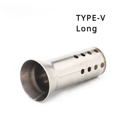 Universāls priekšējais vidusdaļas katalizators DB Killer motocikla izplūdes gāzu trokšņa slāpētāja trokšņa slāpētājam