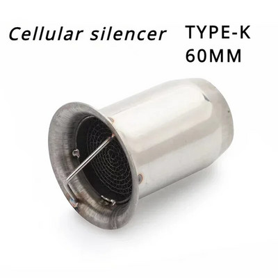 Universāls priekšējais vidusdaļas katalizators DB Killer motocikla izplūdes gāzu trokšņa slāpētāja trokšņa slāpētājam