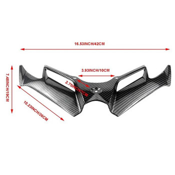 Μοτοσικλέτα Winglet Aerodynamic Wing Spoiler ForKawasaki For Ninja 300/ 250 EX300 2013-2017 για αξεσουάρ μοτοσυκλετών