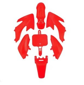 Moto plastikust poritiiba kattekomplekti plastikust kere poritiiba komplekt Honda XR50 CRF500 50/70/90/110/125CC Pit Dirt Bike katte Moto jaoks