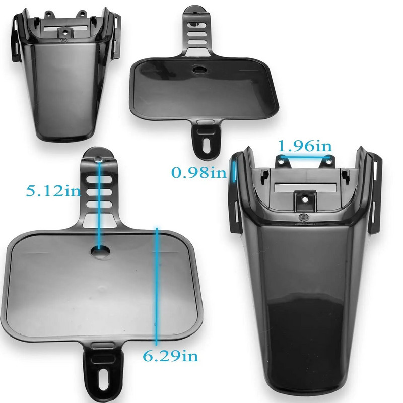 Moto plastikust poritiiba kattekomplekti plastikust kere poritiiba komplekt Honda XR50 CRF500 50/70/90/110/125CC Pit Dirt Bike katte Moto jaoks