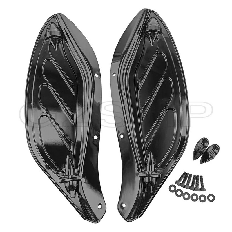 Mootorratta õhusuunaja külgtiiva esiklaasi kaitsekate sobib Harley Touring CVO Electra Street Glide Ultra Classic FLHX 96-13 jaoks