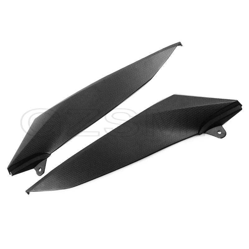 Motocikla ABS melnā plastmasas tvertnes sānu paneļa gāzes tvertnes vāks piemērots Yamaha YZF R1 2004 2005 2006
