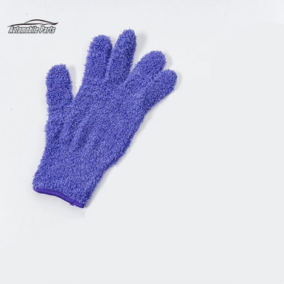 Praonica automobila Rukavice za uklanjanje prašine od mikrovlakana Rukavice od koraljnog flisa Čiste rukavice za kućanske poslove s pet prstiju koje upijaju vodu za suhu kosu