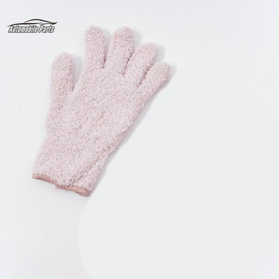Praonica automobila Rukavice za uklanjanje prašine od mikrovlakana Rukavice od koraljnog flisa Čiste rukavice za kućanske poslove s pet prstiju koje upijaju vodu za suhu kosu