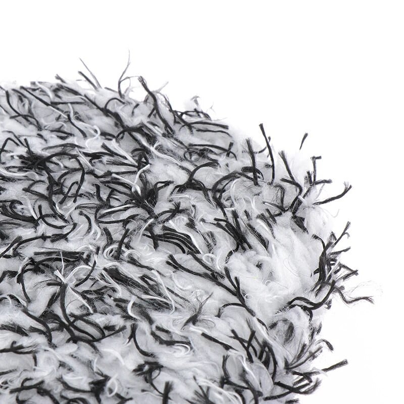 1 tk Shag-kuhjaga mikrokiust autopesukinnas, kahepoolne sõrmetaskuga auto rattapesukinnas auto puhastamiseks autode detailide tegemiseks