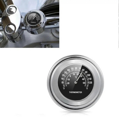 22-25mm Motocicletă Ghidon Ceas Termometru Cadran Impermeabil Montare Ghidon Ghidon Program Piese pentru motociclete
