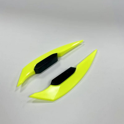 1 pāris universāls motocikla priekšējais apšuvums, sānu spoileri, dinamiskā spārna uzlīme Motocikla spārnu aerodinamiskā