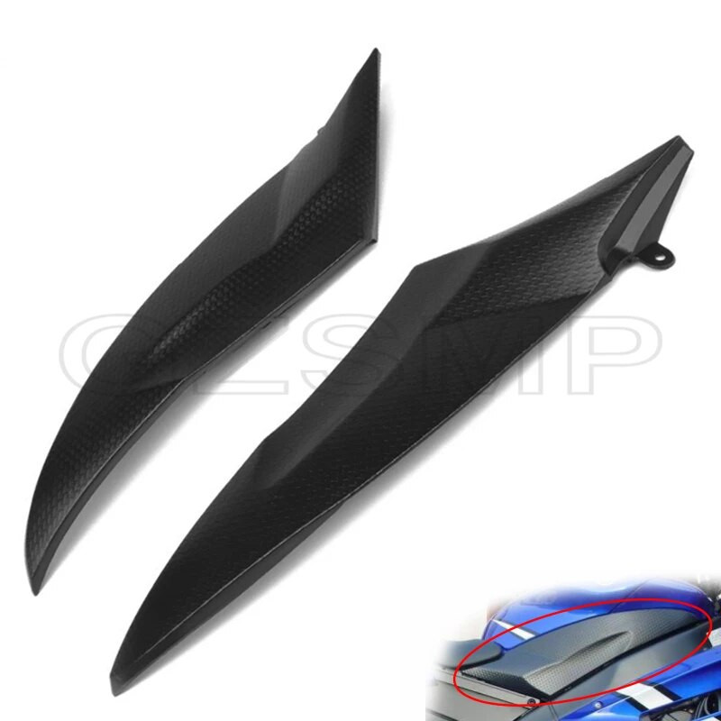 ABS must paagi külgkatete paneelide dekoratiivkate sobib Yamaha YZF R6 2006 2007 jaoks