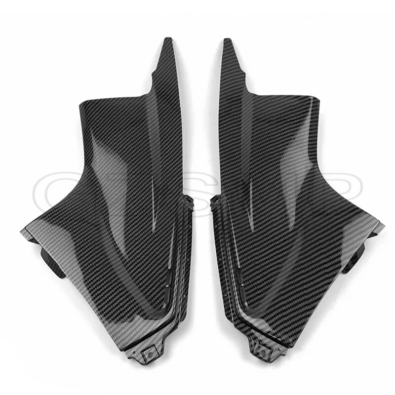 Szénszálas motorkerékpár első levegő porvédő burkolat burkolat betét tartozékok Yamaha YZF R6 2003 2004 2005 modellekhez