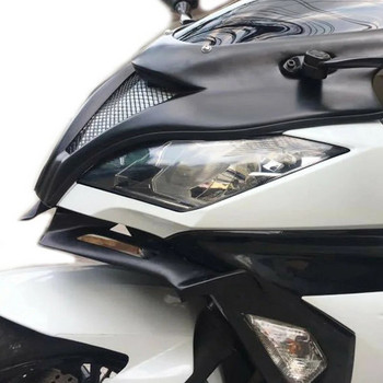 За Kawasaki Ninja 300 Ninja 250 NINJA300/250 2013 2014 2015 -2017 Аксесоари за мотоциклети Пневматичен заден спойлер Протектор отпред