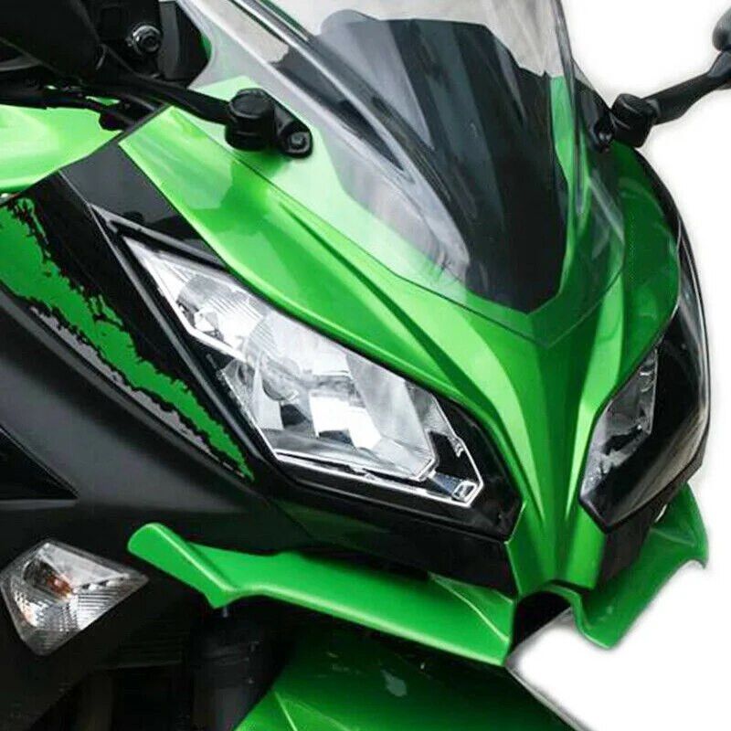 Kawasaki Ninja 300 Ninja 250 NINJA300/250 2013 2014 2015–2017 jaoks Mootorratta tarvikud Pneumaatilise sabaspoileri kaitse ees