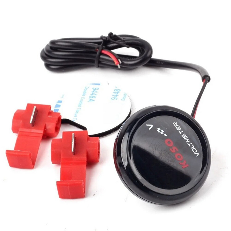 LED ümmargune voltmeeter 10-150v elektriauto aku auto mootorratta modifitseeritud kuvalaud universaalsed elektrimootorratta tarvikud