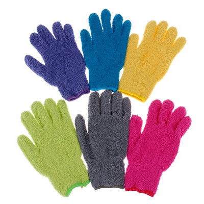 1 buc mănuși de curățare din microfibră pentru praf, mănuși pentru mașini, instrument de îndepărtare a prafului pentru ferestre, mănuși de curățare reutilizabile, instrumente de curățare pentru uz casnic