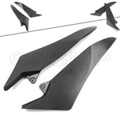 Capacul lateral al rezervorului motocicletei carenaj panou ABS plastic negru potrivit pentru Yamaha YZF R1 2009 - 2014