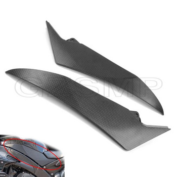 Страничен капак на резервоара за мотоциклет Обтекател на капака на панела ABS Черна пластмаса Подходящ за Yamaha YZF R1 2009 - 2014