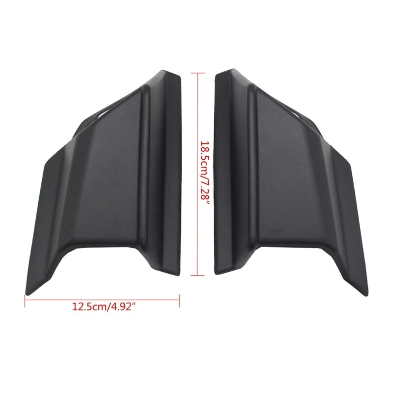 Motocikla priekšējais apvalks, aerodinamiskie spārni, sānu spoileri, dekoratīvā uzlīme F19A