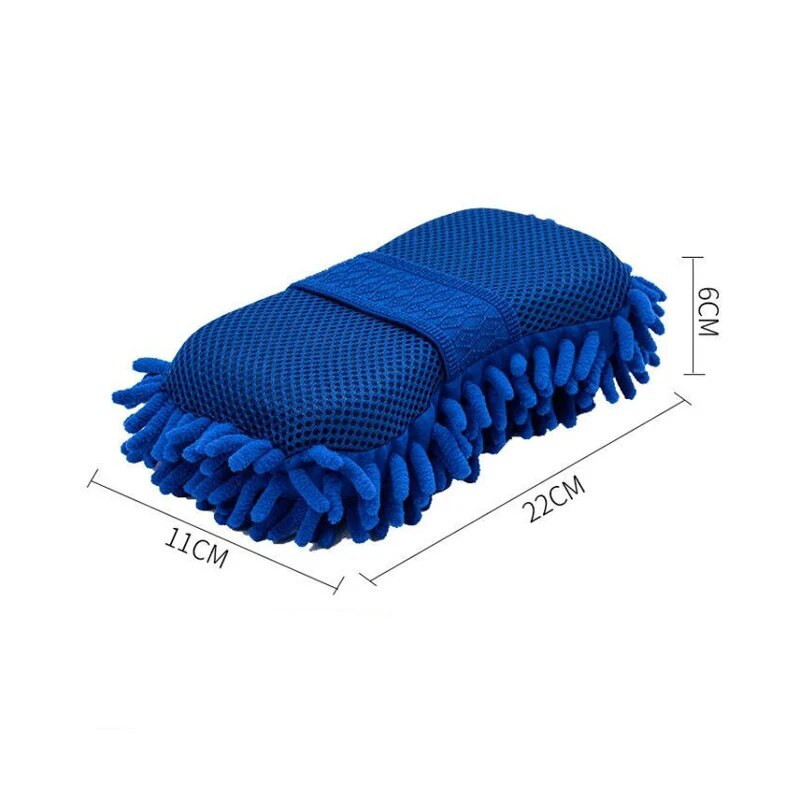 1 gab Coral Sponge Auto mazgātājs Sūklis tīrīšanas Auto kopšana Detaļu birstes Mazgāšanas sūklis Auto cimdi Veidošanas tīrīšanas piederumi