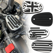 Motocikla daļas priekšējo bremžu tvertnes galvenā cilindra diska vāciņš priekš Triumph Bonneville T100 T120 Black America Speedmaster