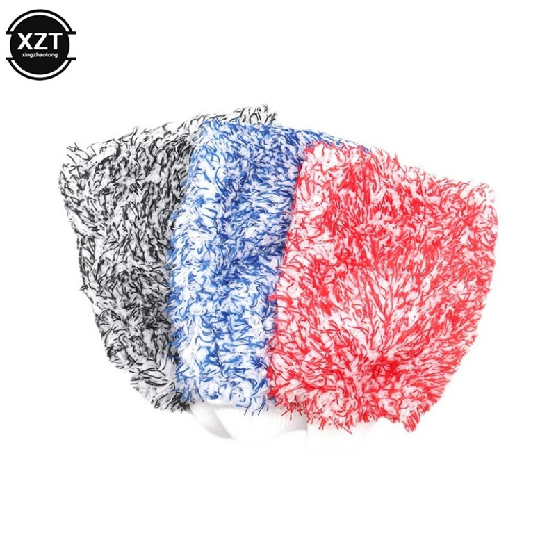 Meka upijajuća rukavica Rukavica za čišćenje automobila Ultra mekana rukavica od mikrovlakana Madness Wash Mitt Lako se suši Rukavica za pranje automobila s automatskim detaljima