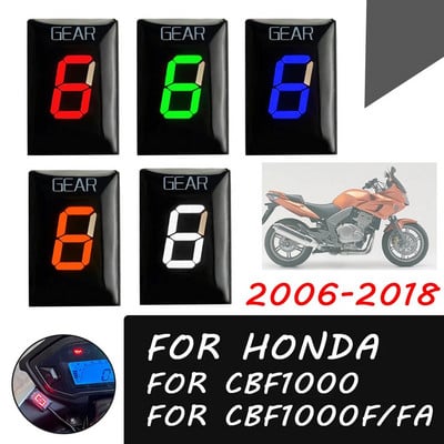 Motociklu piederumu pārnesumu indikatora displeja mērītājs Ecu montāžas ātruma displejs Honda CBF1000 CBF 1000 F FA CBF 1000F 1000FA