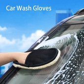 Universaalsed autopesula villased kindad, paksendatud ja pehmendatud autopesuriistad Autopuhastuskindad Multifunktsionaalsed autotarbed