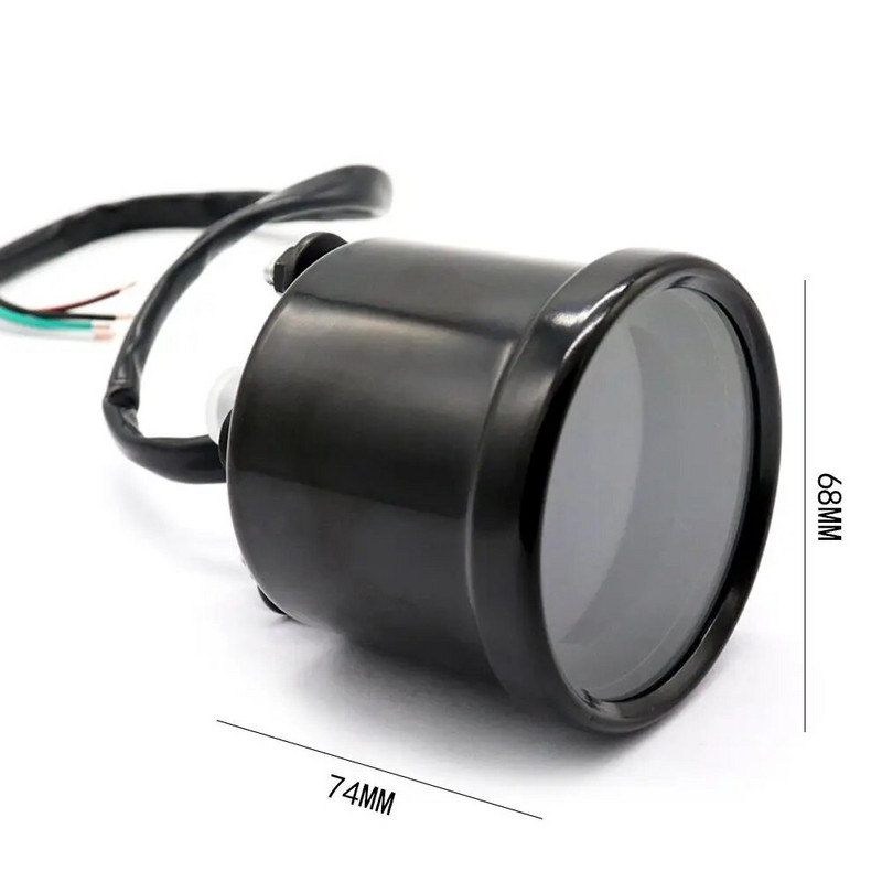 12V universaalne taustvalgustusega LCD digitaalne mootorratta spidomeetri tahhomeeter, õlitaseme mõõtur Honda Harley Suzuki Ymaha jaoks