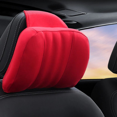 Auto peatoe kaelapadi seemisnahast riidest mäluvahust peatugi auto kaela-peatugi padi auto istme padja tugipeatugi