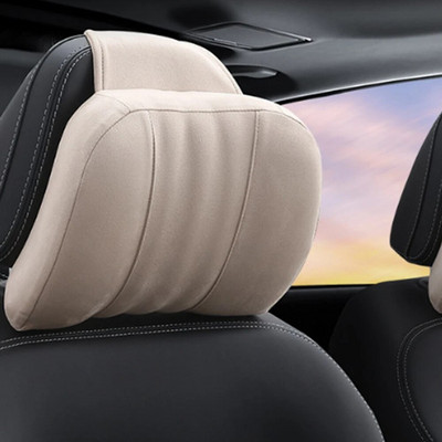 Auto peatoe kaelapadi seemisnahast riidest mäluvahust peatugi auto kaela-peatugi padi auto istme padja tugipeatugi