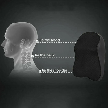 Възглавница за облегалка за глава на столче за кола 3D възглавница от мемори пяна Облекчаване на болката в главата и шията Опора за врата при пътуване Дишаща възглавница от мемори пяна