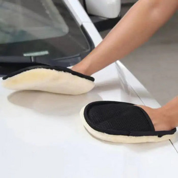 Car Styling Wool Μαλακά γάντια πλυσίματος αυτοκινήτου Βούρτσα καθαρισμού Προϊόντα περιποίησης πλυντηρίου μοτοσικλετών Λούτρινα γάντια πλυσίματος αυτοκινήτου