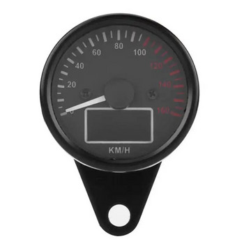Ταχύμετρο μοτοσικλέτας Ταχύμετρο γενικής χρήσης πίνακα μοτοσικλετών 0~160KM/H Ψηφιακός μετρητής ταχύτητας LED LCD ρετρό
