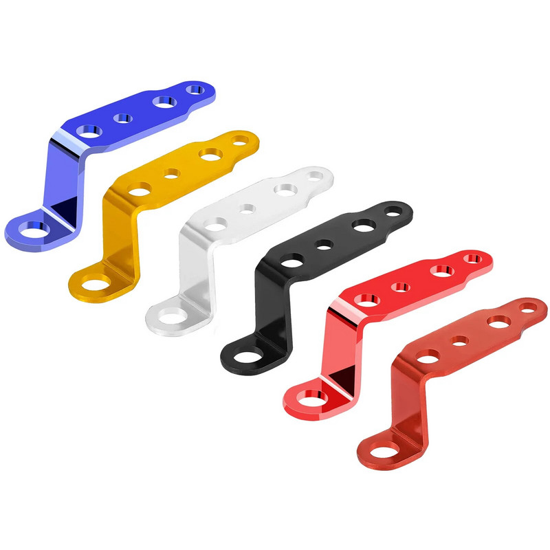 Mootorratta LED-esitulede kronsteini tahavaatepeegli laterna prožektori pikendushoidiku klamber Mootorratta tõukeratta tarvikud