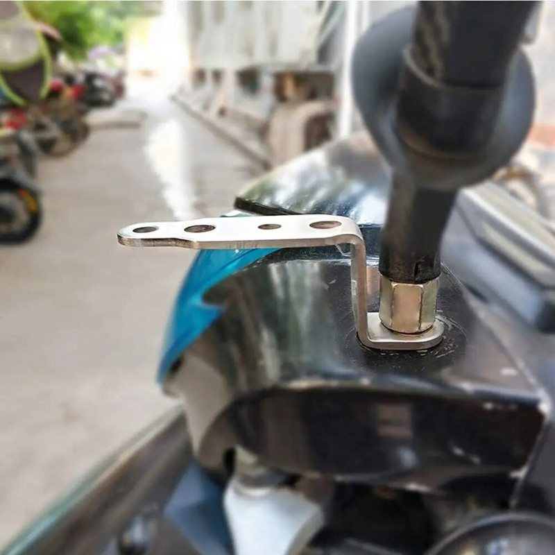Mootorratta LED-esitulede kronsteini tahavaatepeegli laterna prožektori pikendushoidiku klamber Mootorratta tõukeratta tarvikud