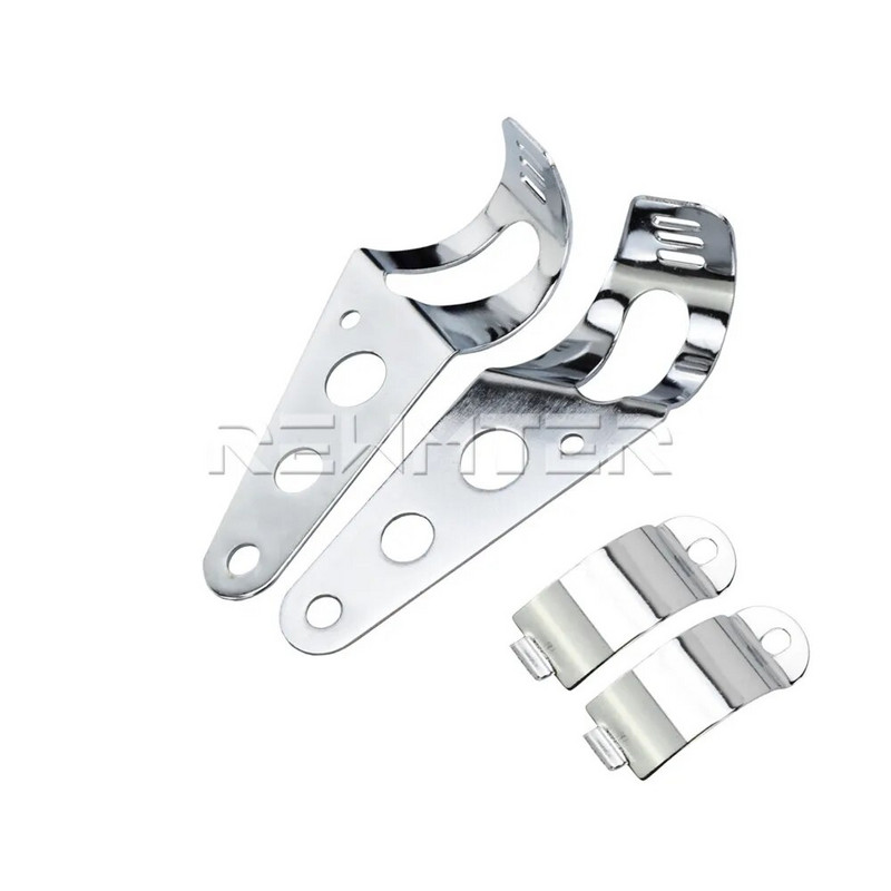 Mootorratta universaalne esitulede kinnitusklamber Fork Cafe Racer Chopper esilaterna hoidiku klamber Harley Sportster Touring Softaili jaoks