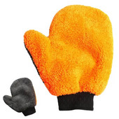 Scratch Free Wash Mitt īpaši biezi cimdi žāvēšanai un tīrīšanai atkārtoti lietojami abpusēji mazgāšanas dūraiņi ar spēcīgu ūdens absorbciju